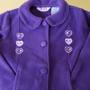 Fleece Button Down Jacket